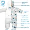 JAN & JUL Water-resistant Toasty-Dry Puffy Suit for Babies and Toddlers(Polar Pals)