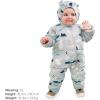 JAN & JUL Water-resistant Toasty-Dry Puffy Suit for Babies and Toddlers(Polar Pals)