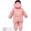 JAN & JUL Water-resistant Toasty-Dry Puffy Suit for Babies and Toddlers(Prairie Flower)