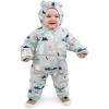 JAN & JUL Water-resistant Toasty-Dry Puffy Suit for Babies and Toddlers(Polar Pals)