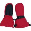 JAN & JUL Girls’ Insulated Waterproof Snow Mittens for Toddler and Kids(No Thumb: Red (Rated: -15 ℃))