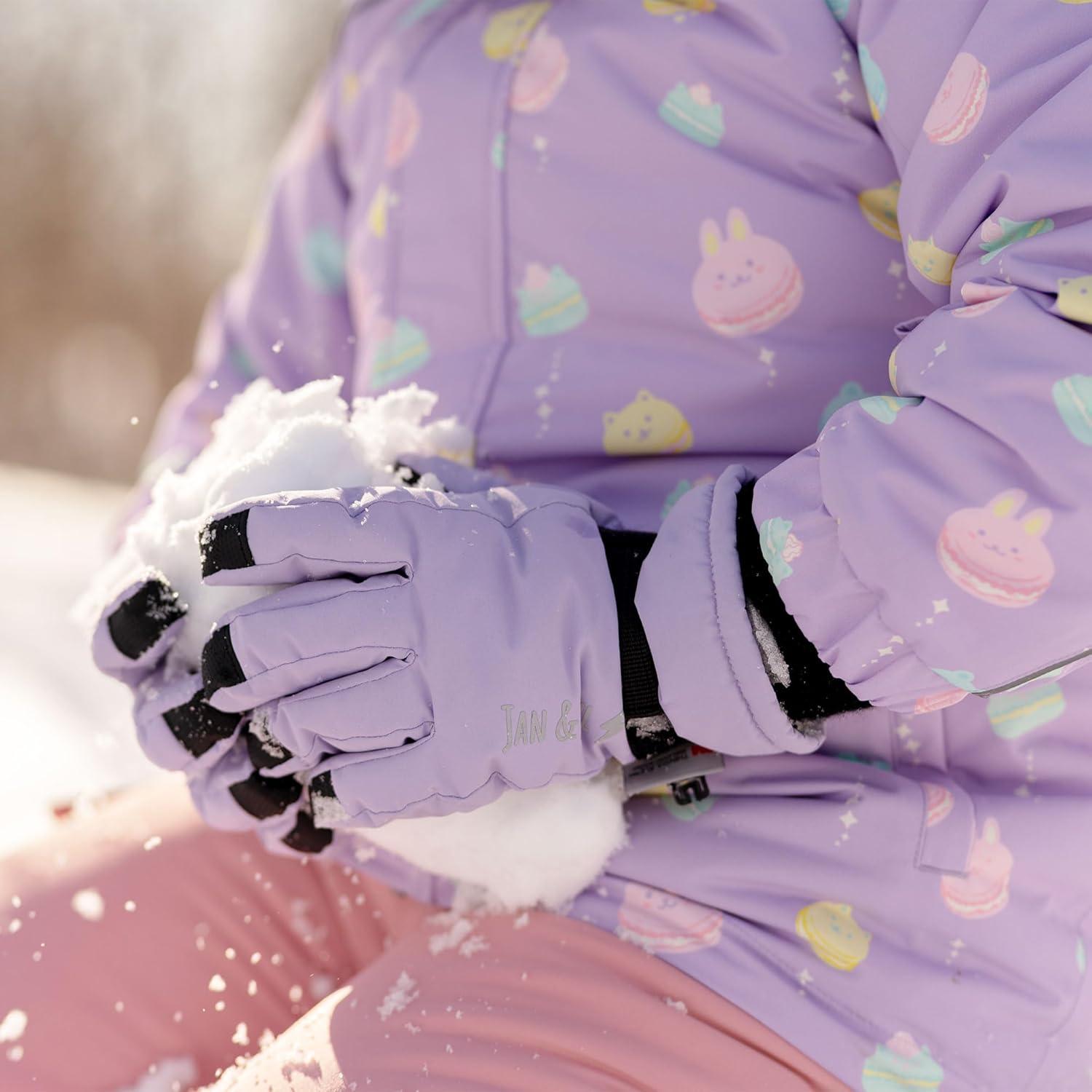 imageJAN ampamp JUL Waterproof Insulated Winter Gloves for KidsWinter Sun
