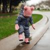 JAN & JUL Winter Water-Resistant Insulated Booties for Toddlers and Kids(Dusty Pink)
