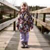 JAN & JUL Winter Water-Resistant Insulated Booties for Toddlers and Kids(Toasty-dry: Winter Flowers)
