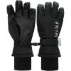 JAN & JUL Waterproof Insulated Winter Ski Gloves for Kids(Black)