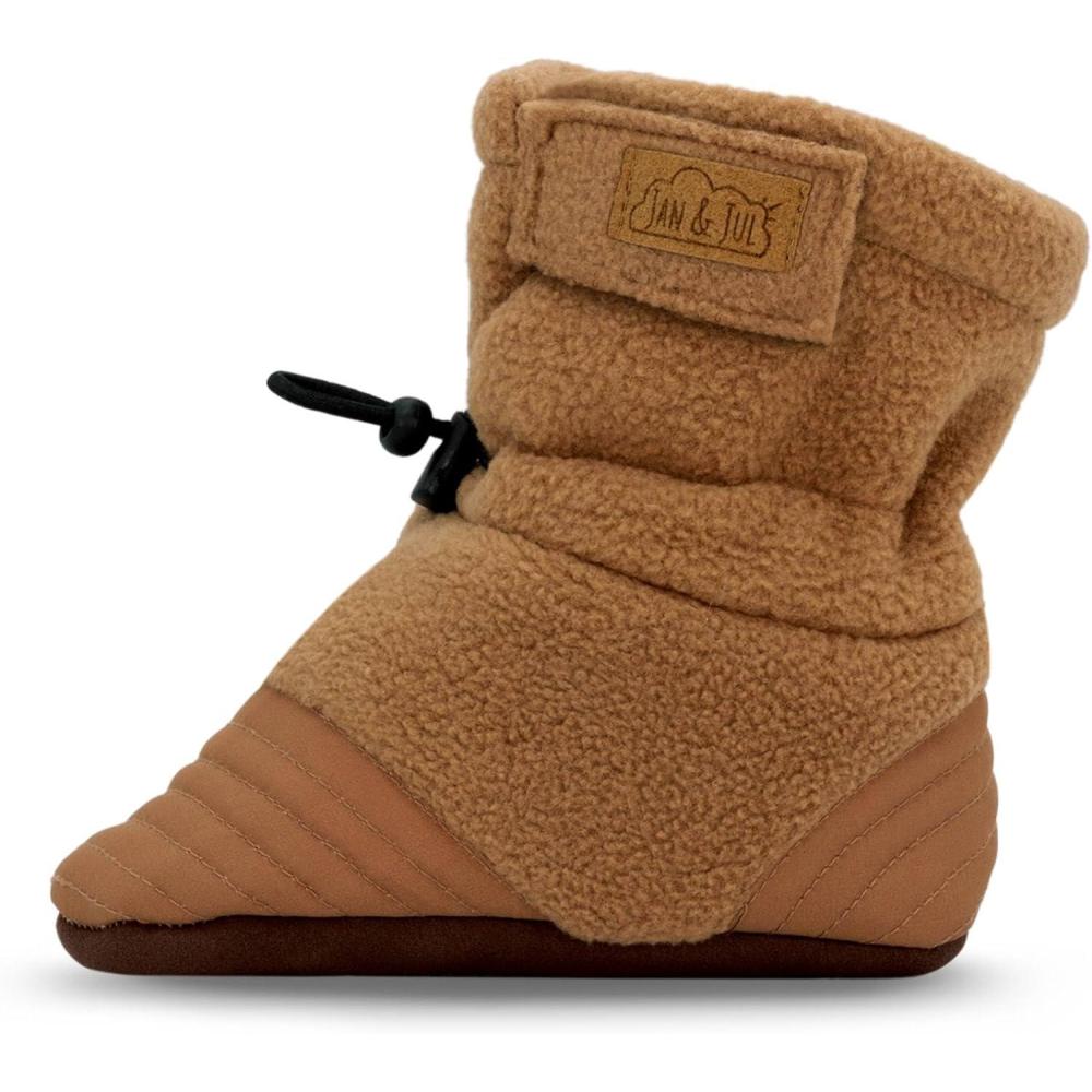 imageJAN ampamp JUL Baby Fleece for BootiesBrown Bear
