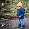JAN & JUL Baby Fleece for Booties(Heather Grey)