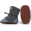 JAN & JUL Baby Fleece for Booties(Heather Grey)