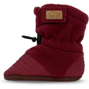 JAN & JUL Baby Fleece for Booties(Maroon)