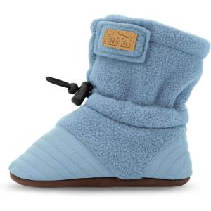 JAN & JUL Baby Fleece for Booties(Stormy Blue)
