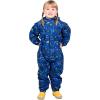 JAN & JUL Waterproof Rain Suit, Windproof Coveralls for Toddlers and Kids(Thin-liner: Constellations)