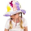 JAN & JUL Baby Sun-Hat for Toddler Girls 50+ UPF Protection (M: 6-24 Months, Daisy)