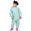JAN & JUL Waterproof Fleece Lined Rain Suit, Coveralls for Toddlers and Kids(Fleece-lined: Unicorn)