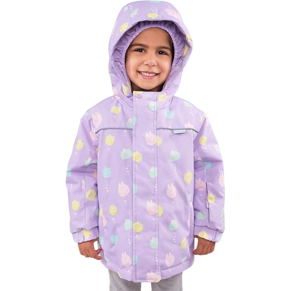 imageJAN ampamp JUL Waterproof Ski Jacket Insulated Snow Coat for ToddlersMacarons