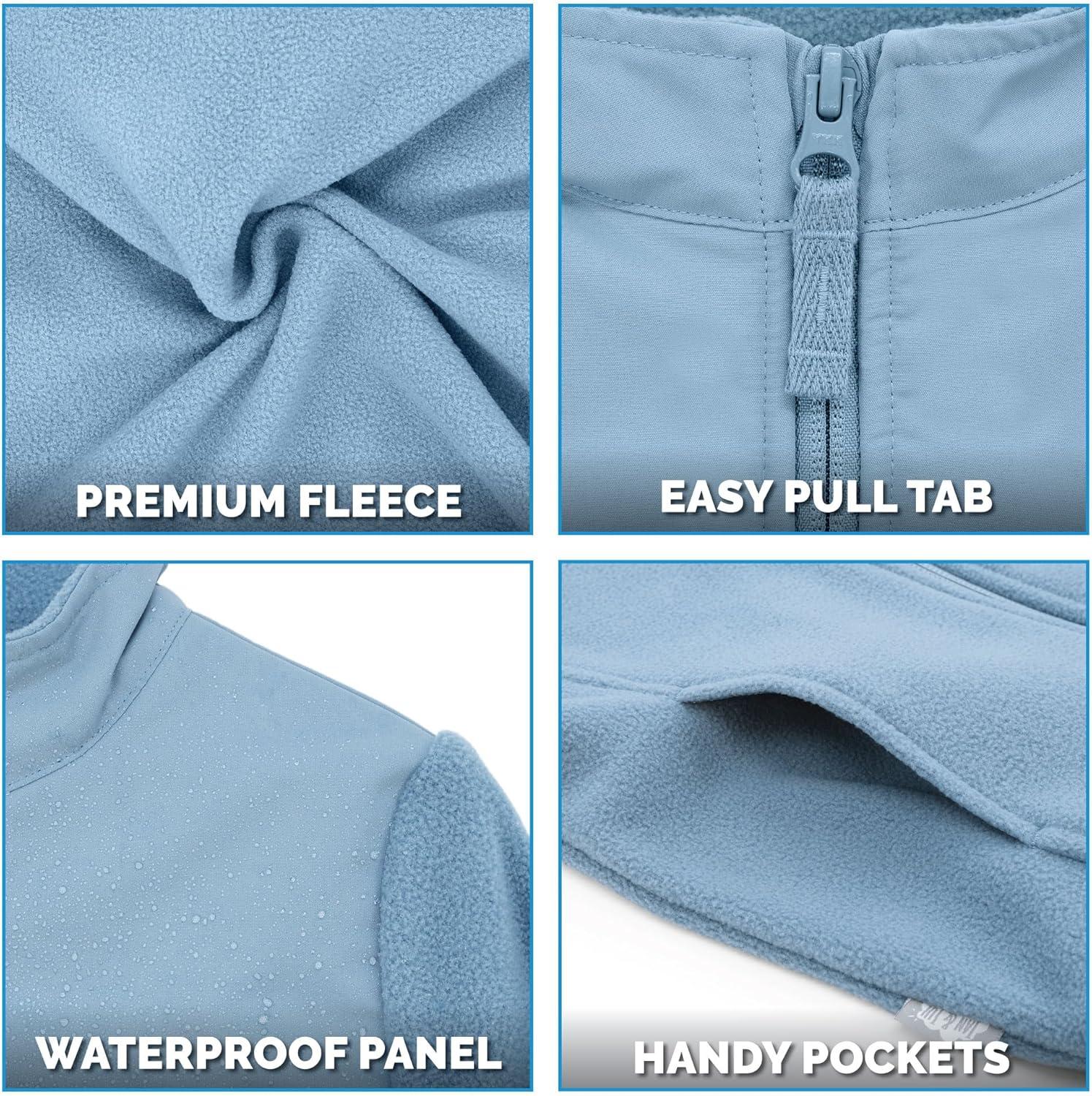 image:imageJAN amp JUL Fleece Collared Jacket for Toddlers and KidsMountain Trails