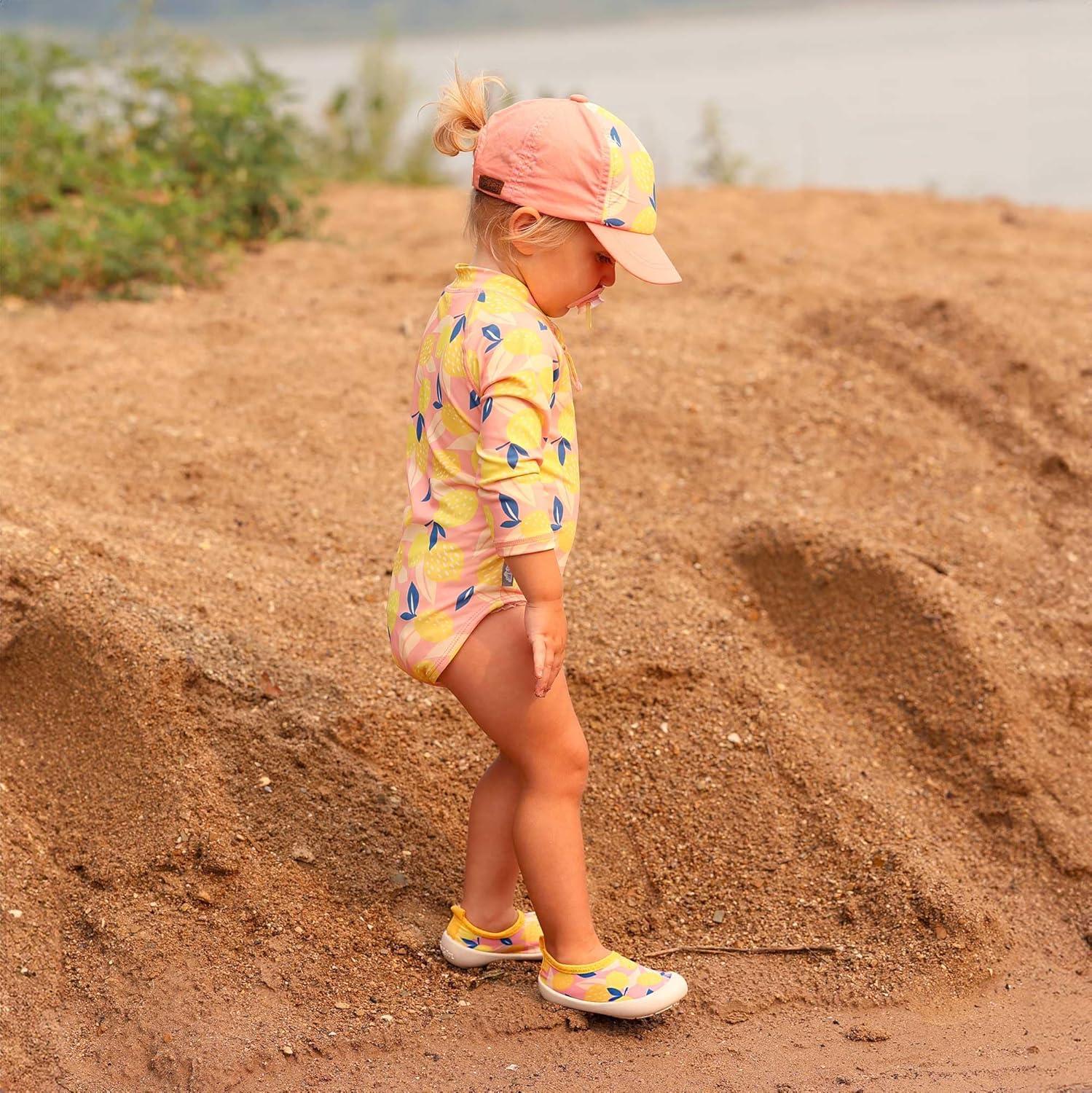 image:imageJAN amp JUL QuickDry Water Shoes for Baby amp Toddler with Flexible SolesSummer Citrus