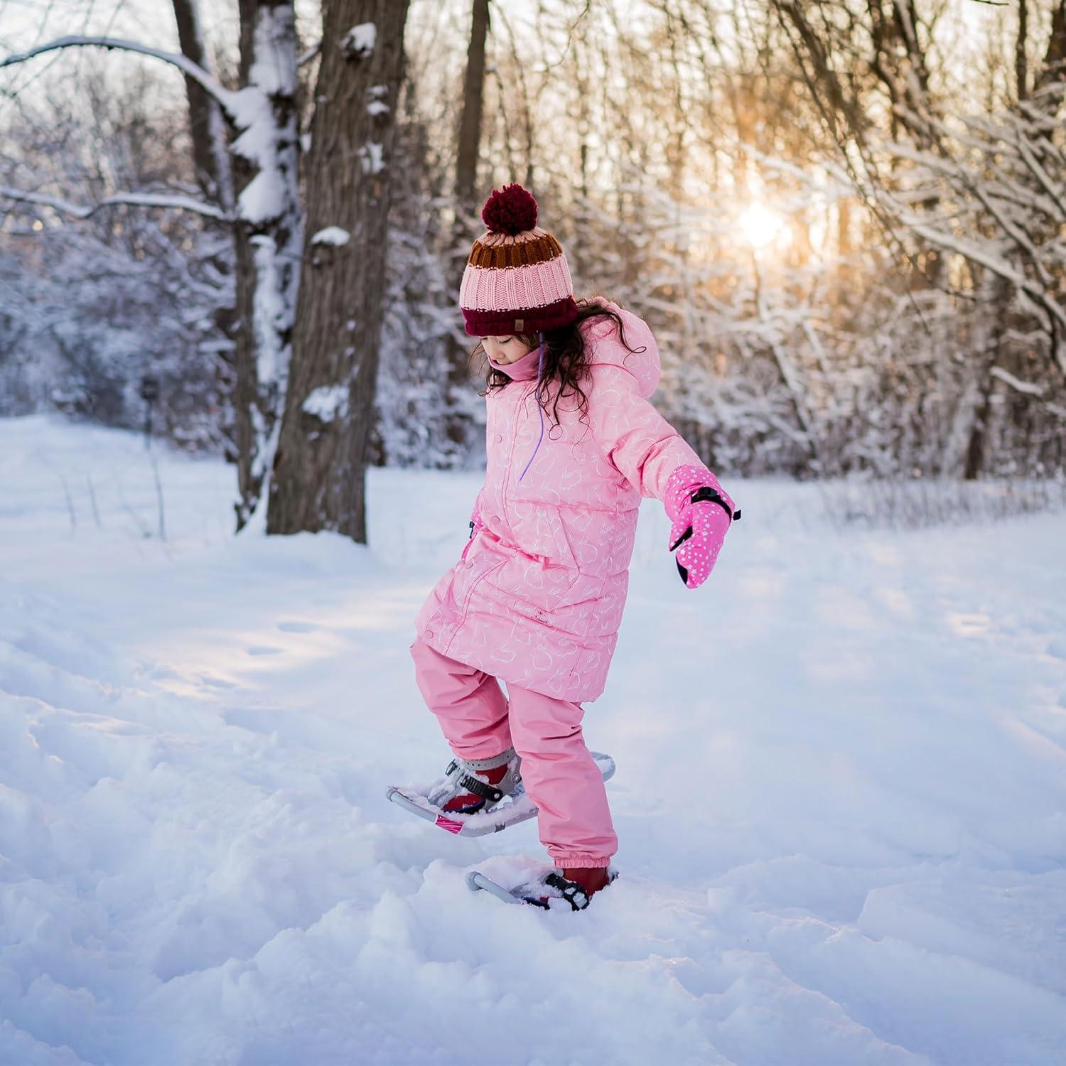image:imageJAN amp JUL Waterproof Fleece Lined Snow and Rain Pants for Toddlers and KidsFleecelined Dusty Pink
