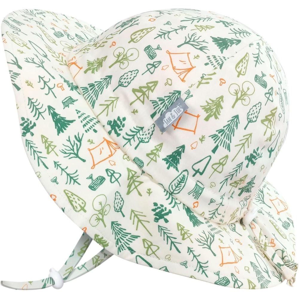 image:imageJAN amp JUL Adjustable Cotton Floppy Sun Hat with 50 UPF Protection for BoysCamp Grove