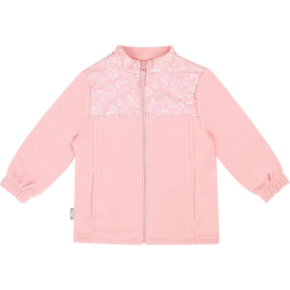image:imageJAN amp JUL Fleece Collared Jacket for Toddlers and KidsPrairie Flowers