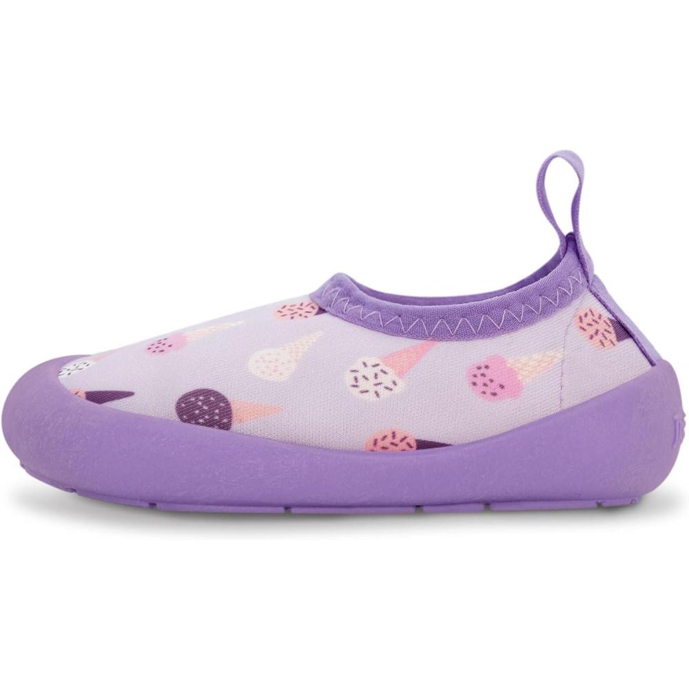 image:imageJAN amp JUL QuickDry Water Shoes for Baby amp Toddler with Flexible SolesLavender Ice Cream