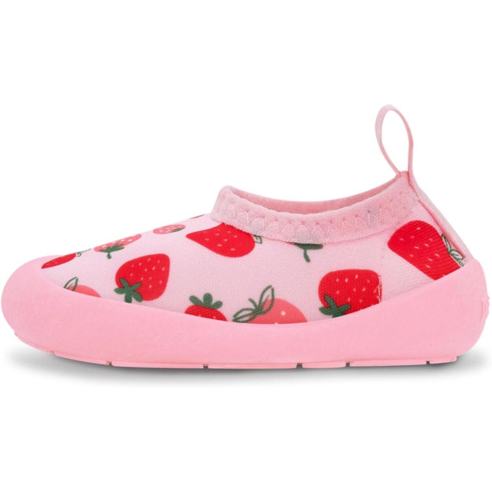 image:imageJAN amp JUL QuickDry Water Shoes for Baby amp Toddler with Flexible SolesPink Strawberry