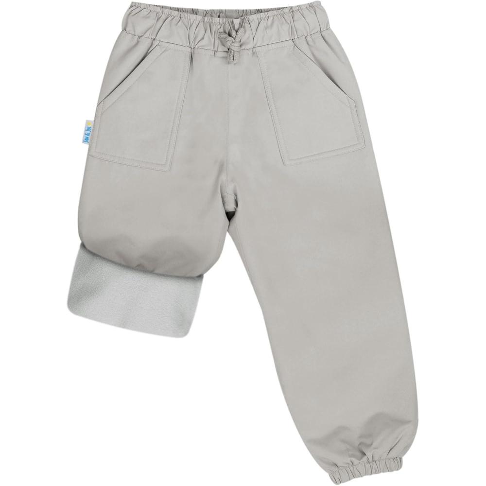 image:imageJAN amp JUL Waterproof Fleece Lined Snow and Rain Pants for Toddlers and KidsCozydry Greystone