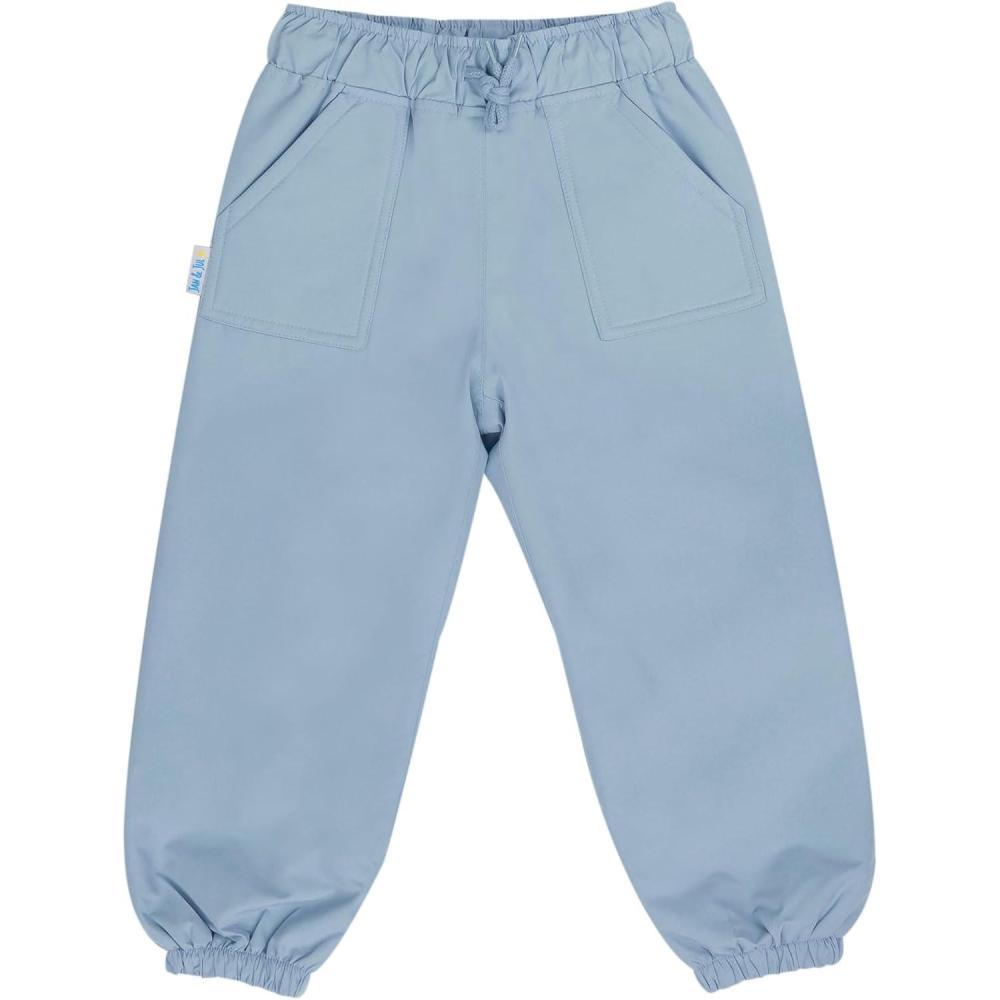 image:imageJAN amp JUL Waterproof Rain Pants for Toddlers and KidsPuddledry Dusty Blue