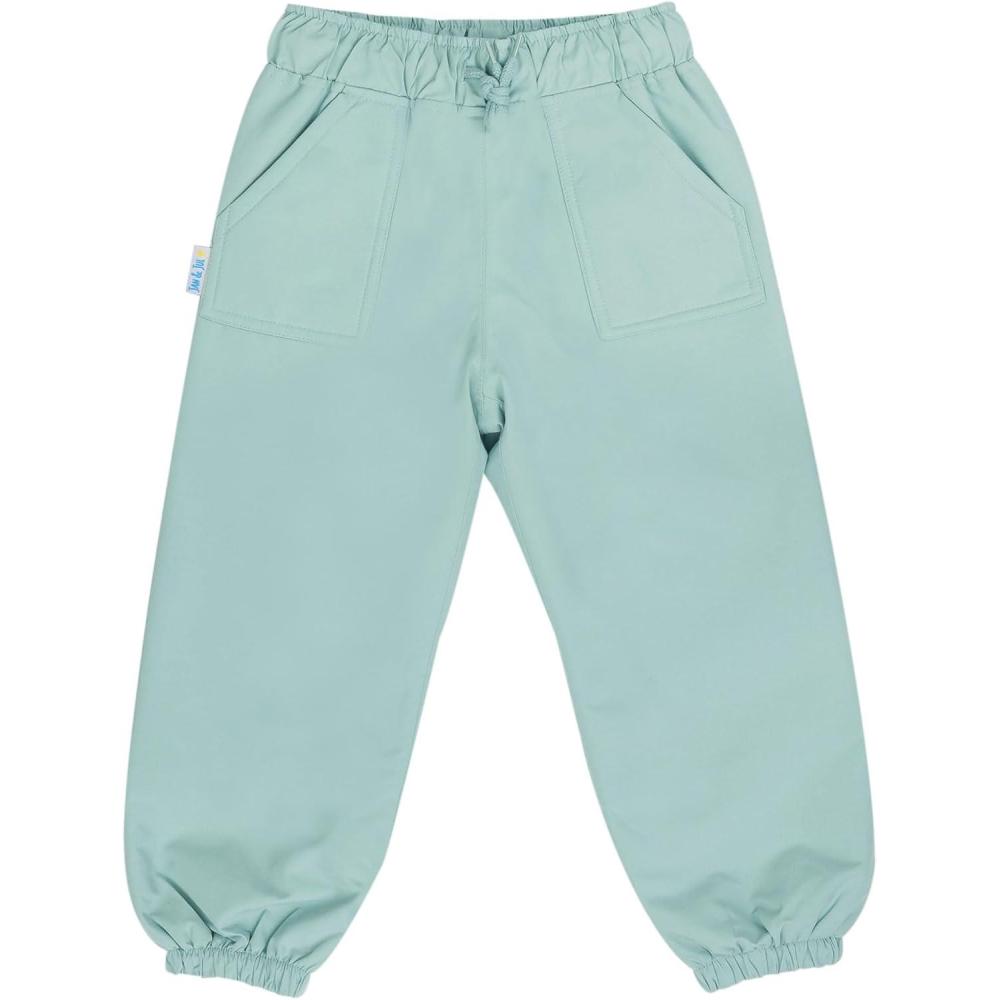 image:imageJAN amp JUL Waterproof Rain Pants for Toddlers and KidsPuddledry Dusty Mint