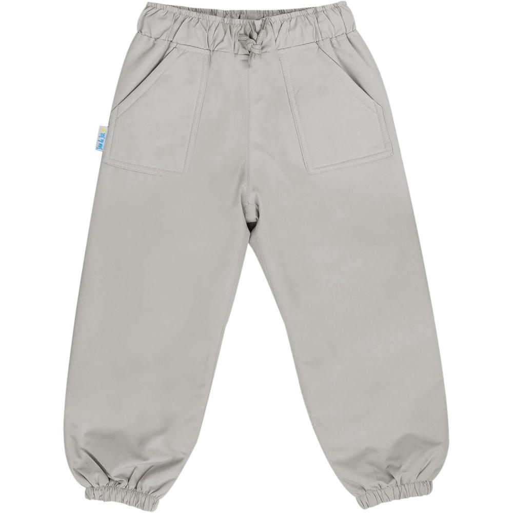 image:imageJAN amp JUL Waterproof Rain Pants for Toddlers and KidsPuddledry Greystone