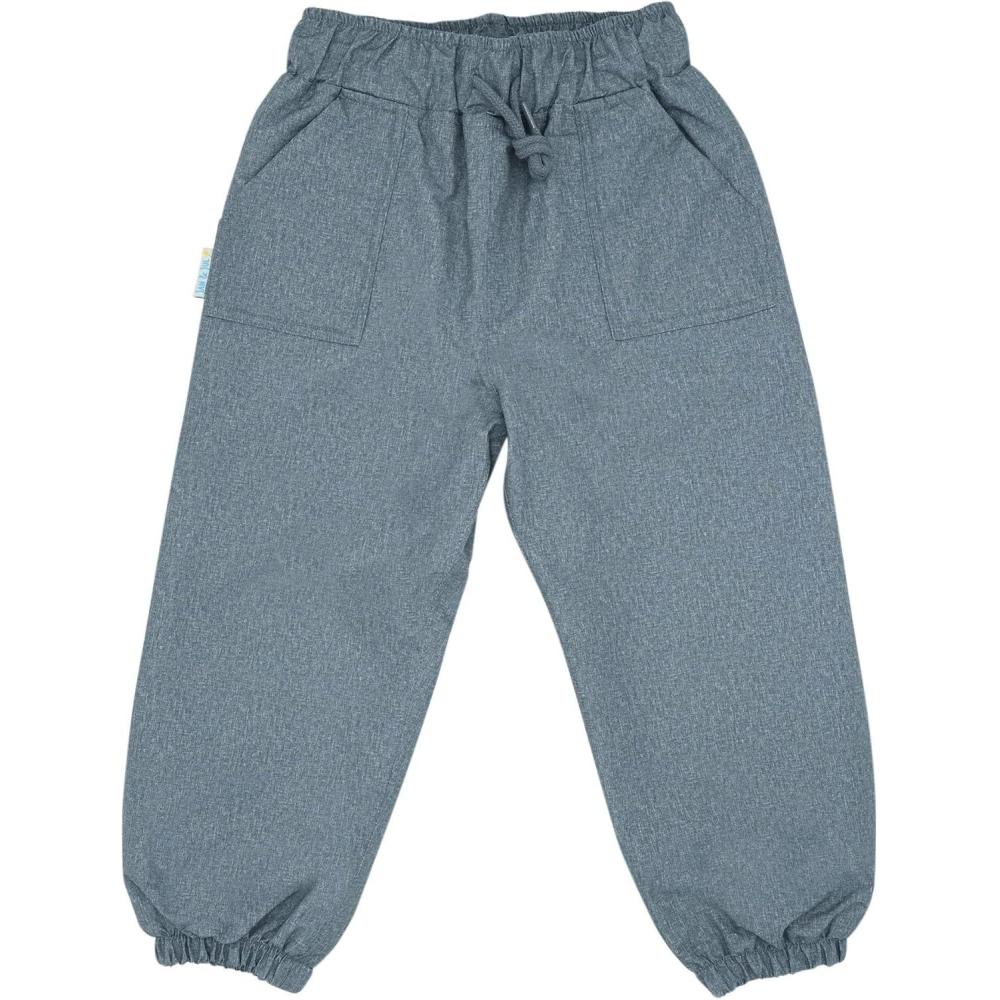 image:imageJAN amp JUL Waterproof Rain Pants for Toddlers and KidsSingle Layer Heather Grey