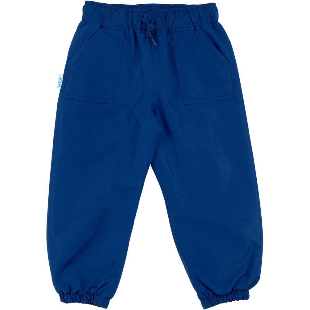 image:imageJAN amp JUL Waterproof Rain Pants for Toddlers and KidsSingle Layer Nebula Blue