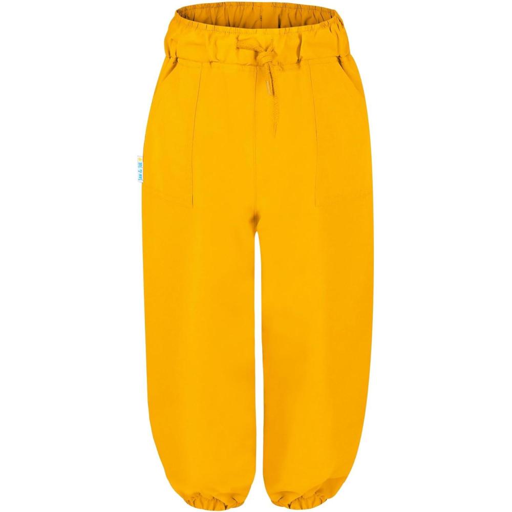 image:imageJAN amp JUL Waterproof Rain Pants for Toddlers and KidsSingle Layer Yellow