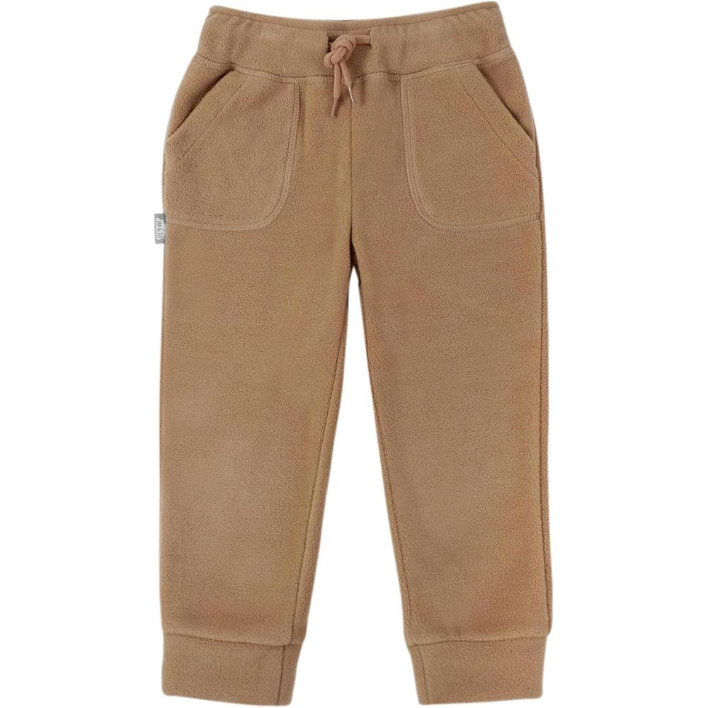image:imageJAN amp JUL Winter Fleece Pants for Toddlers and KidsSoft Brown