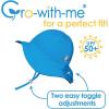 JAN & JUL Adjustable Cotton Floppy Sun Hat with 50+ UPF Protection for Boys(Dino)