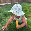 JAN & JUL Adjustable Cotton Floppy Sun Hat with 50+ UPF Protection for Boys(Fish Friends)