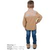 JAN & JUL Fleece Collared Jacket for Toddlers and Kids(Mountain Trails)