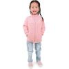 JAN & JUL Fleece Collared Jacket for Toddlers and Kids(Prairie Flowers)