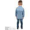 JAN & JUL Fleece Collared Jacket for Toddlers and Kids(Stormy Blue)