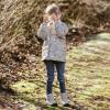 JAN & JUL Waterproof Fleece Lined Rain Jacket, Raincoat for Kids(Fleece-lined: Wild Child)
