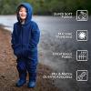 JAN & JUL Winter Fleece Pants for Toddlers and Kids(Stormy Blue)