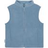 JAN & JUL Winter Fleece Vest for Toddlers and Kids(Stormy Blue)
