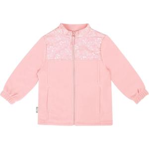 JAN & JUL Fleece Collared Jacket for Toddlers and Kids(Prairie Flowers)
