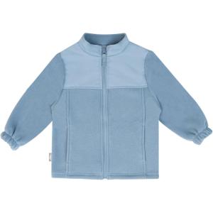 JAN & JUL Fleece Collared Jacket for Toddlers and Kids(Stormy Blue)