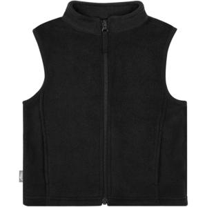 JAN & JUL Winter Fleece Vest for Toddlers and Kids(Black)