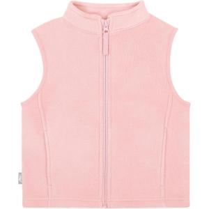 JAN & JUL Winter Fleece Vest for Toddlers and Kids(Dusty Pink)