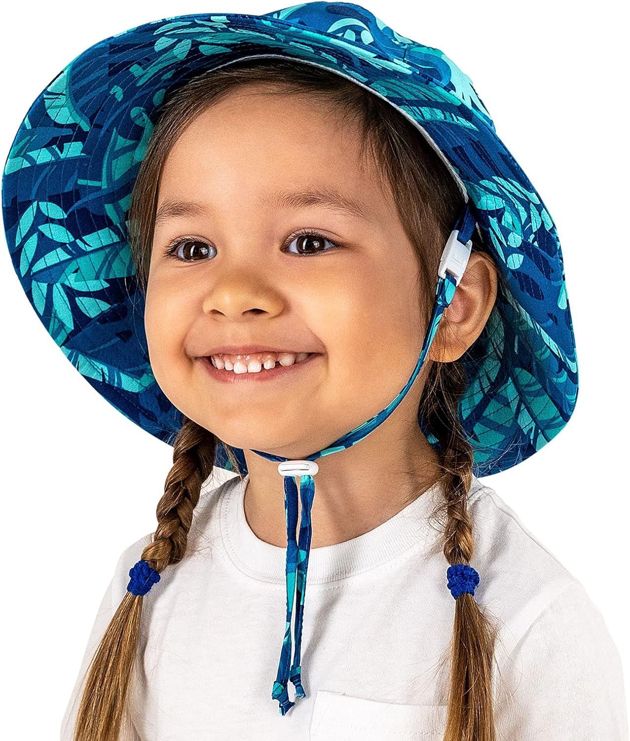 image:imageJAN amp JUL GrowwithMe Cotton Bucket SunHat for Baby and KidsCool Tropical