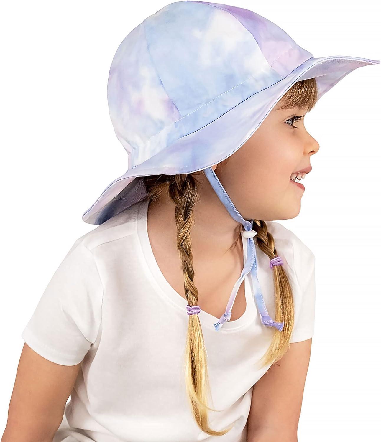 image:imageJAN amp JUL GrowwithMe Cotton Bucket SunHat for Baby and KidsCotton Candy Tiedye