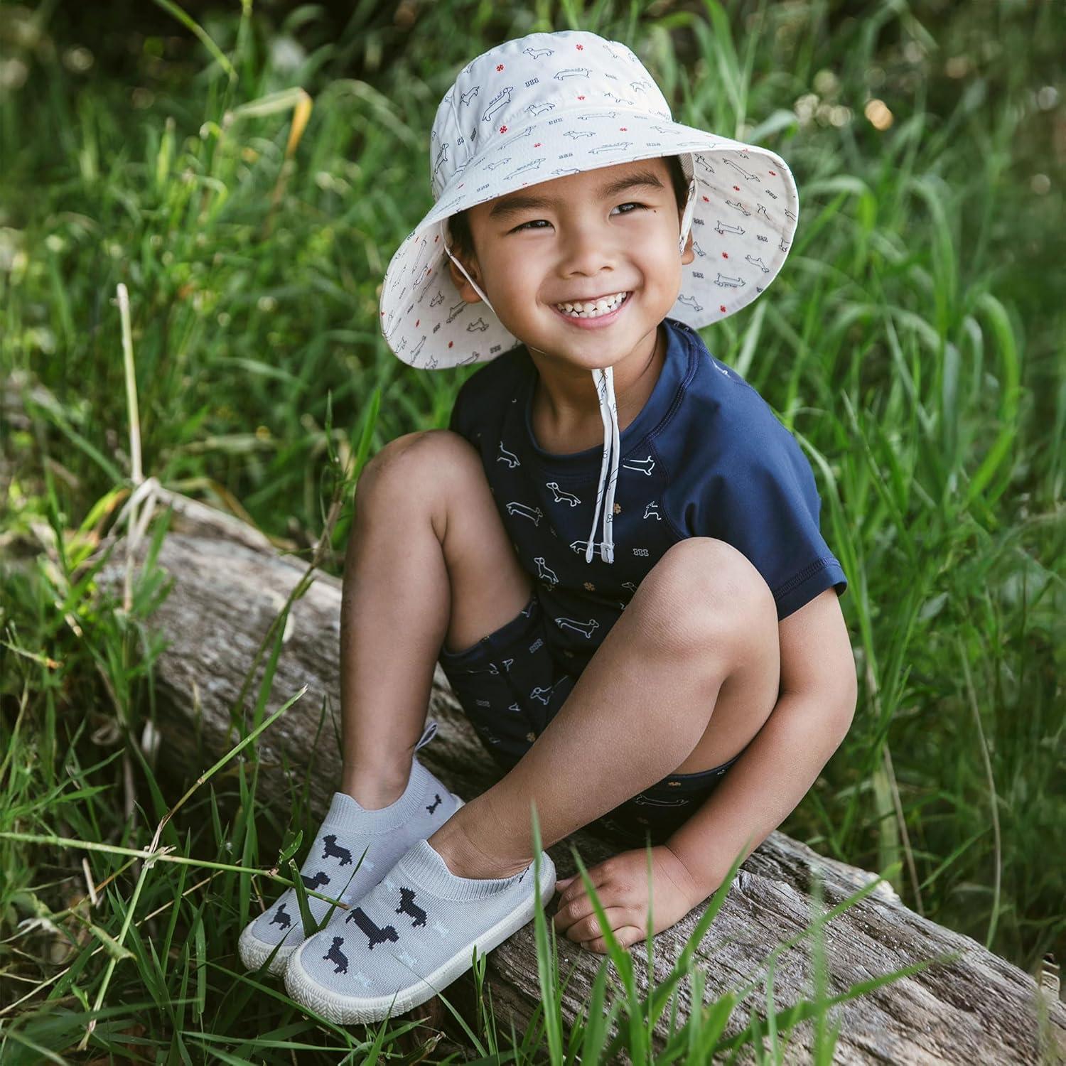 image:imageJAN amp JUL GrowwithMe Cotton Bucket SunHat for Baby and KidsDachshund