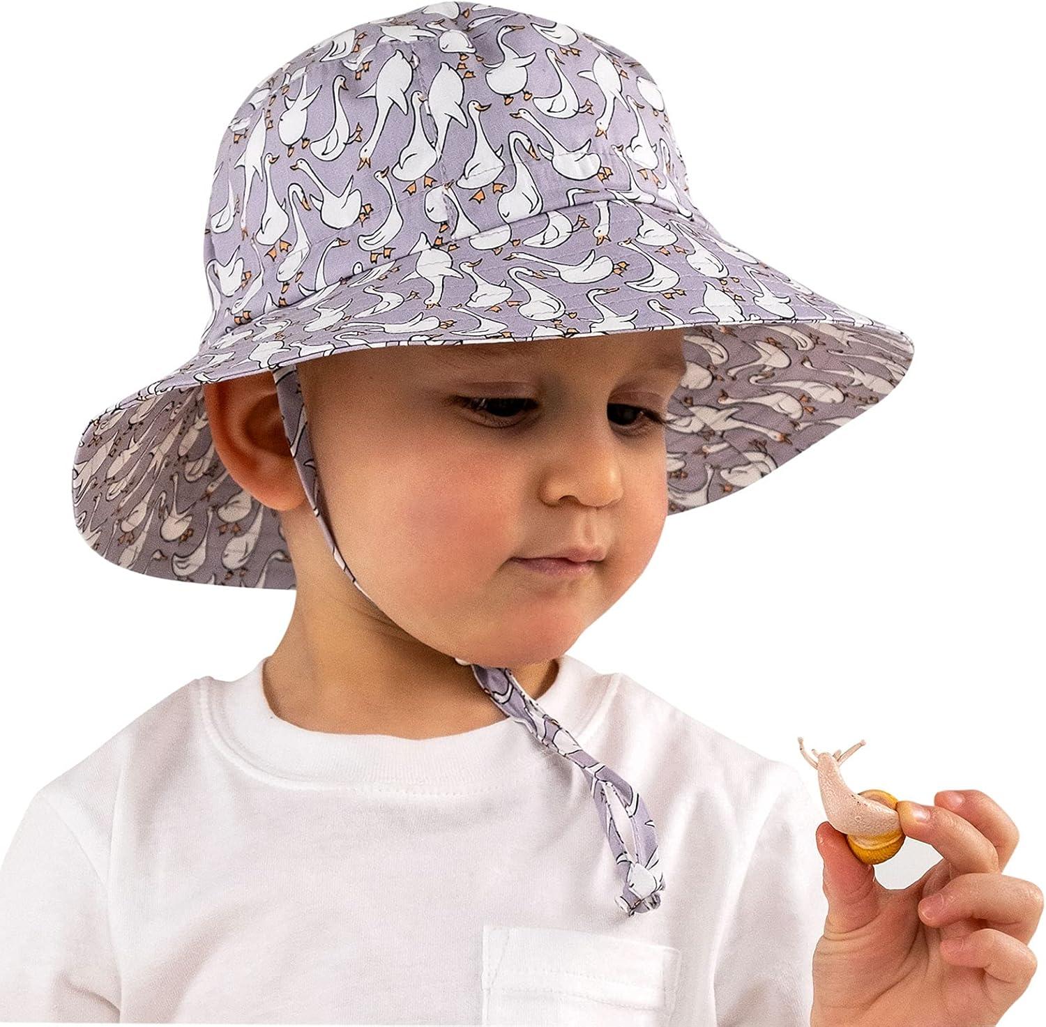 image:imageJAN amp JUL GrowwithMe Cotton Bucket SunHat for Baby and KidsGoose