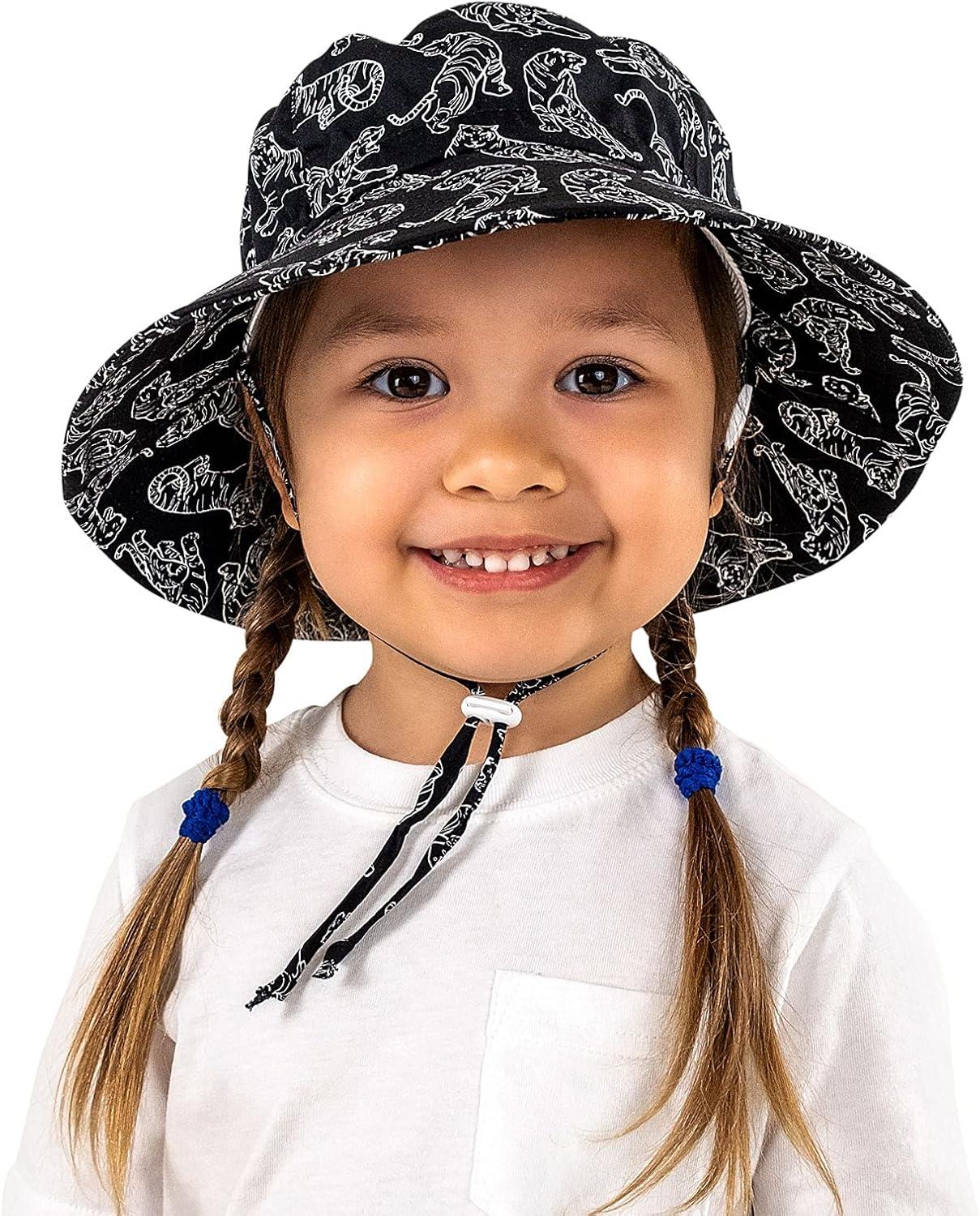 image:imageJAN amp JUL GrowwithMe Cotton Bucket SunHat for Baby and KidsTiger